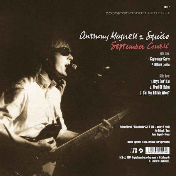 Anthony Meynell & Squire -  September Gurls (MONO)- Vinyl LP CREAM
