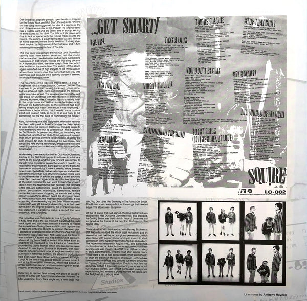 Squire - Get Smart! - Vinyl LP with special insert