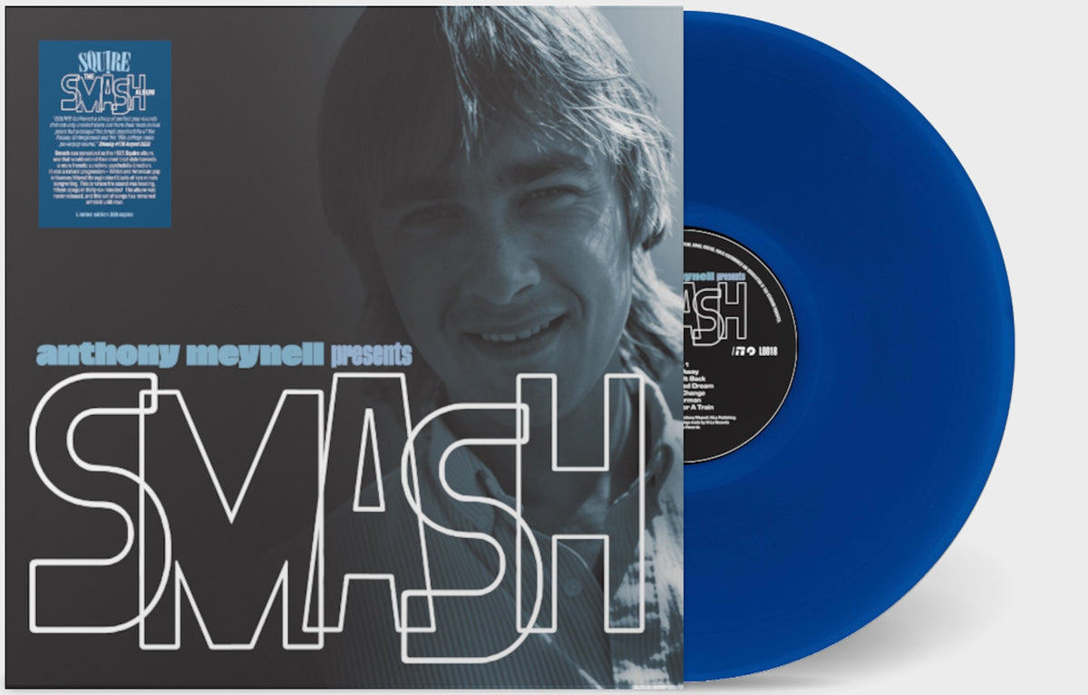 Anthony Meynell / Squire - SMASH - Vinyl LP TRANSLUCENT BLUE SUPER BUNDLE!