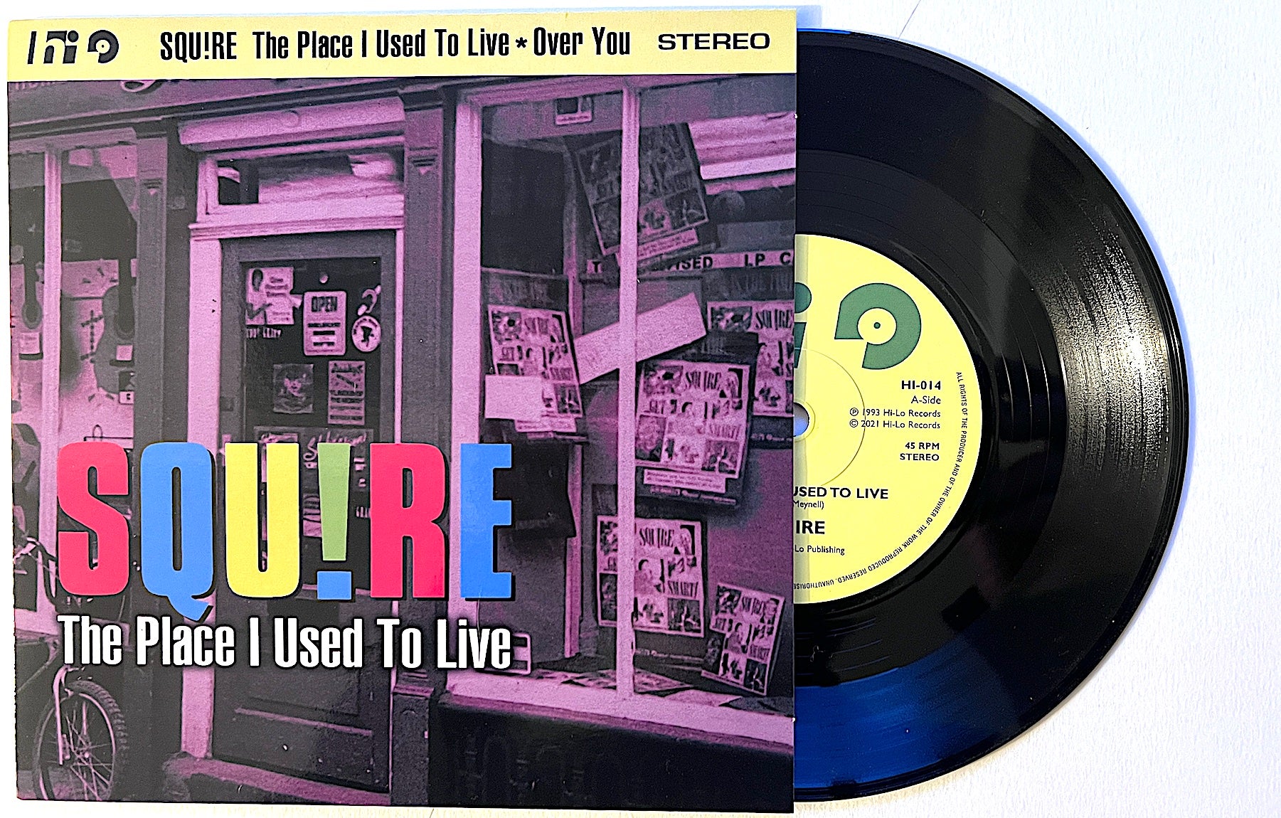 Squire - The Place I Used To Live - Vinyl 7 inch BLACK