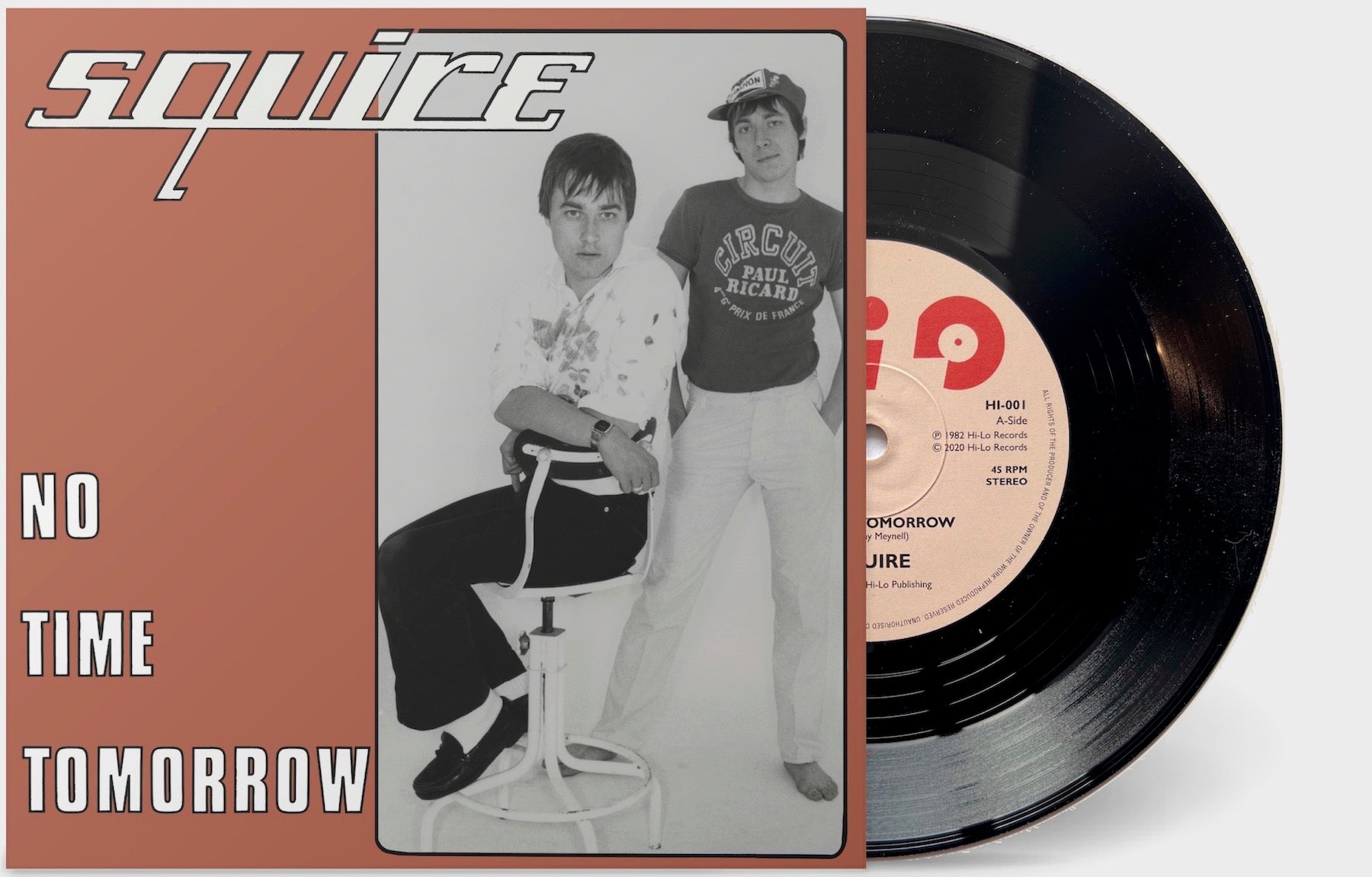 Squire - No Time Tomorrow  - Vinyl 7 inch BLACK