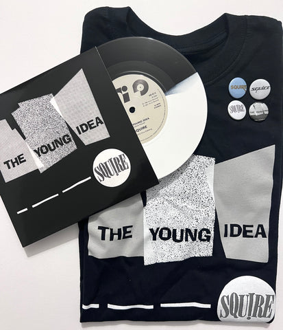 Squire - The Young Idea Tee Shirt, Single & Badge set - £35 now £25 ON SALE!