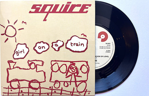 Squire - Girl On A Train  - Vinyl 7 inch BLACK Yellow Sleeve
